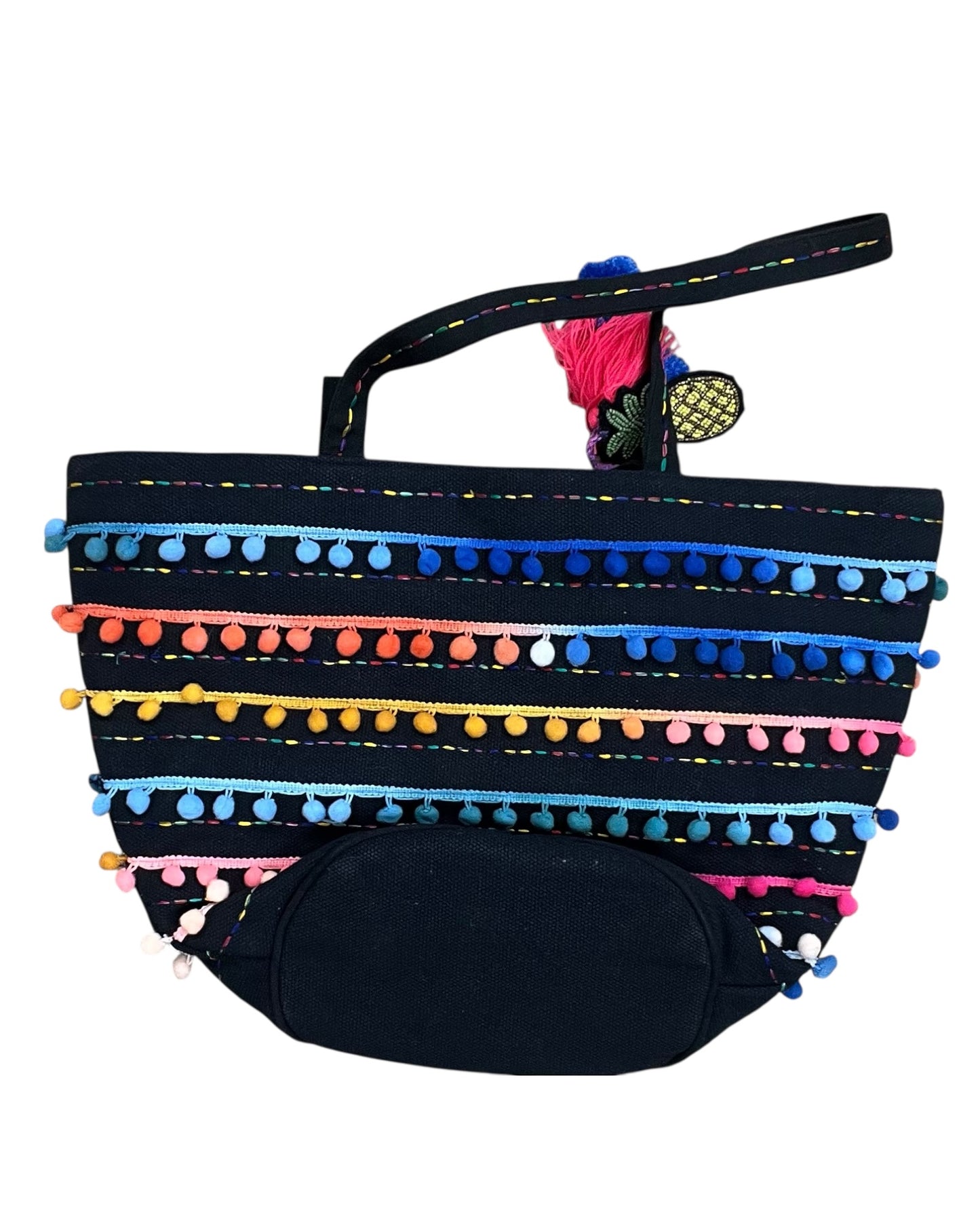 Tote By Clothes Mentor In Multi, Size:Large