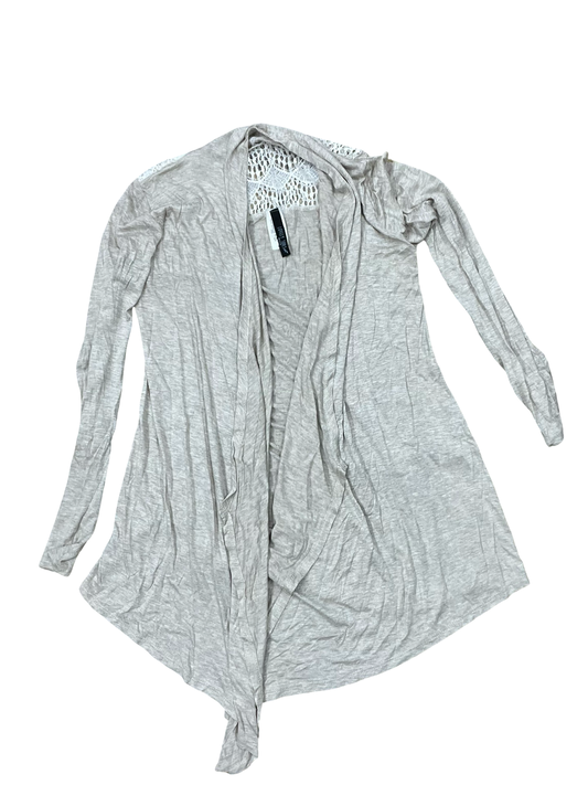 Cardigan By Clothes Mentor In Tan, Size:S