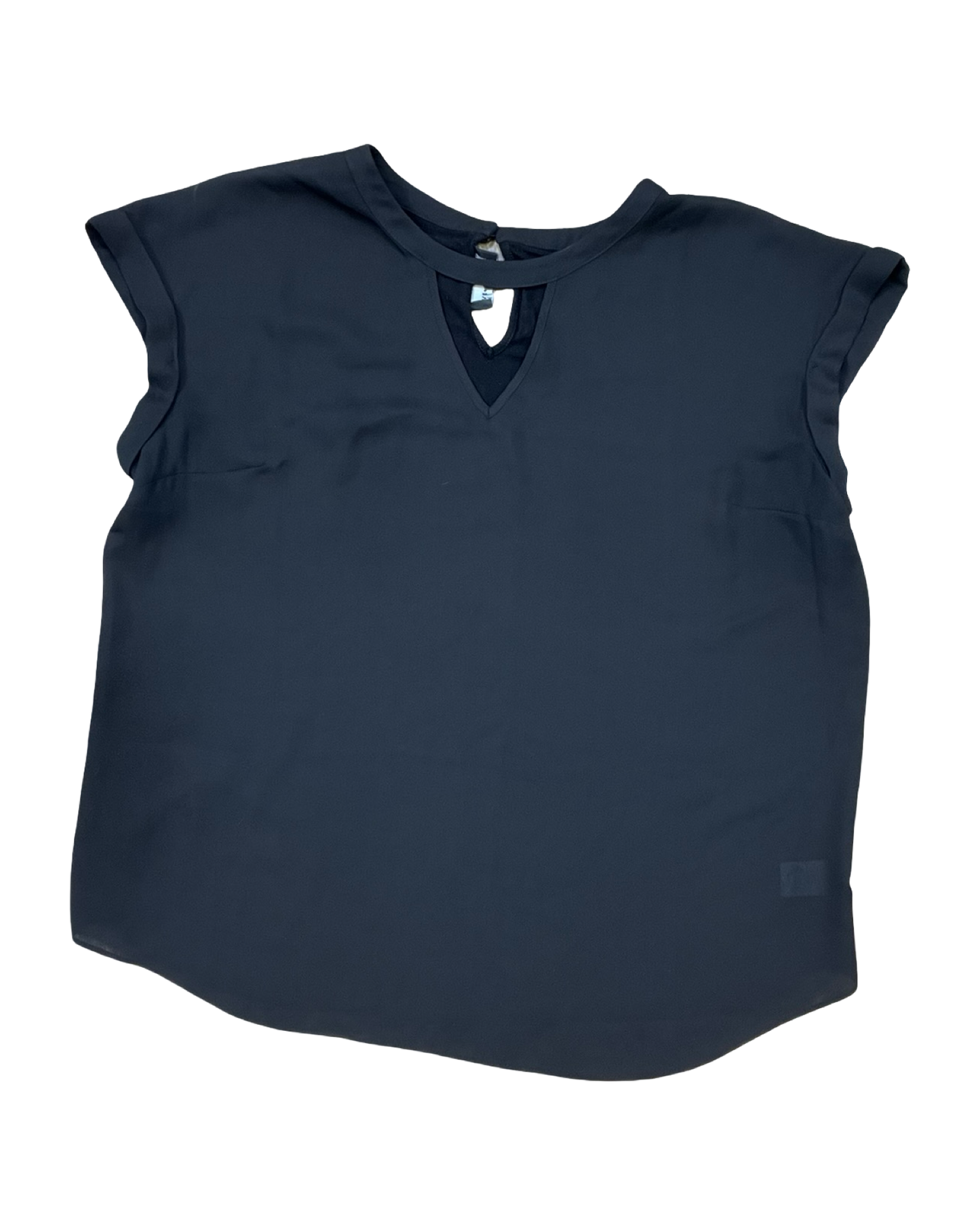Top Sleeveless By Fortune & Ivy In Black, Size:Xl