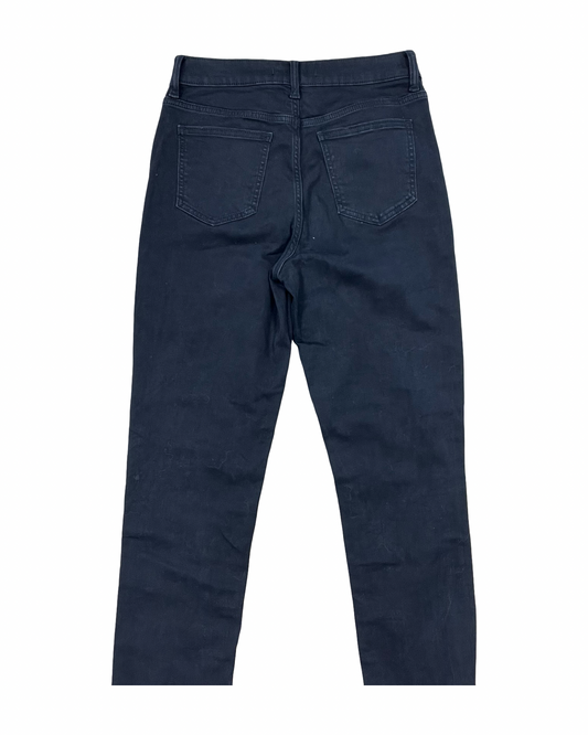 Jeans Skinny By Willow & Root In Black Denim, Size:6