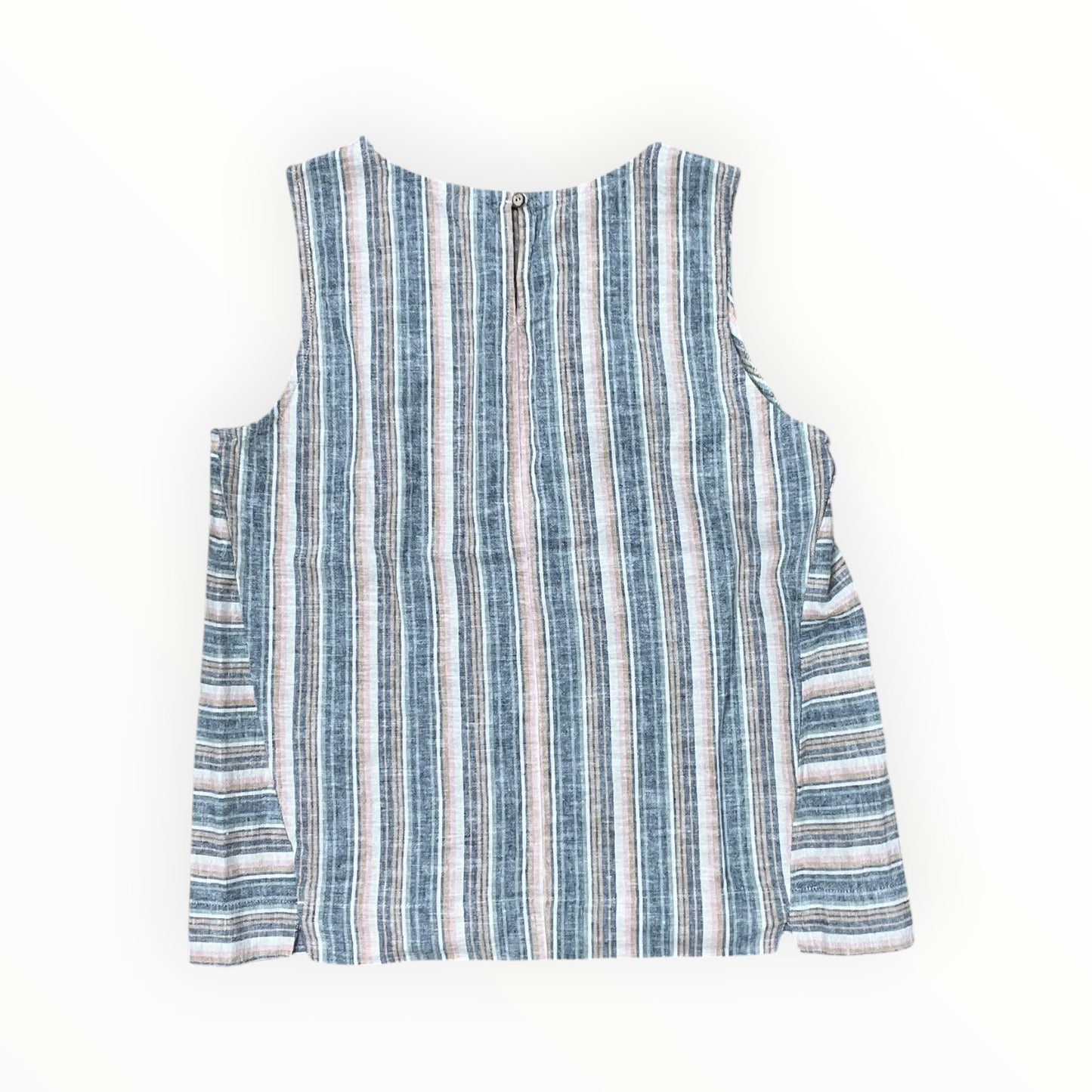 Tank Top By Charlie B In Blue & Pink, Size:M