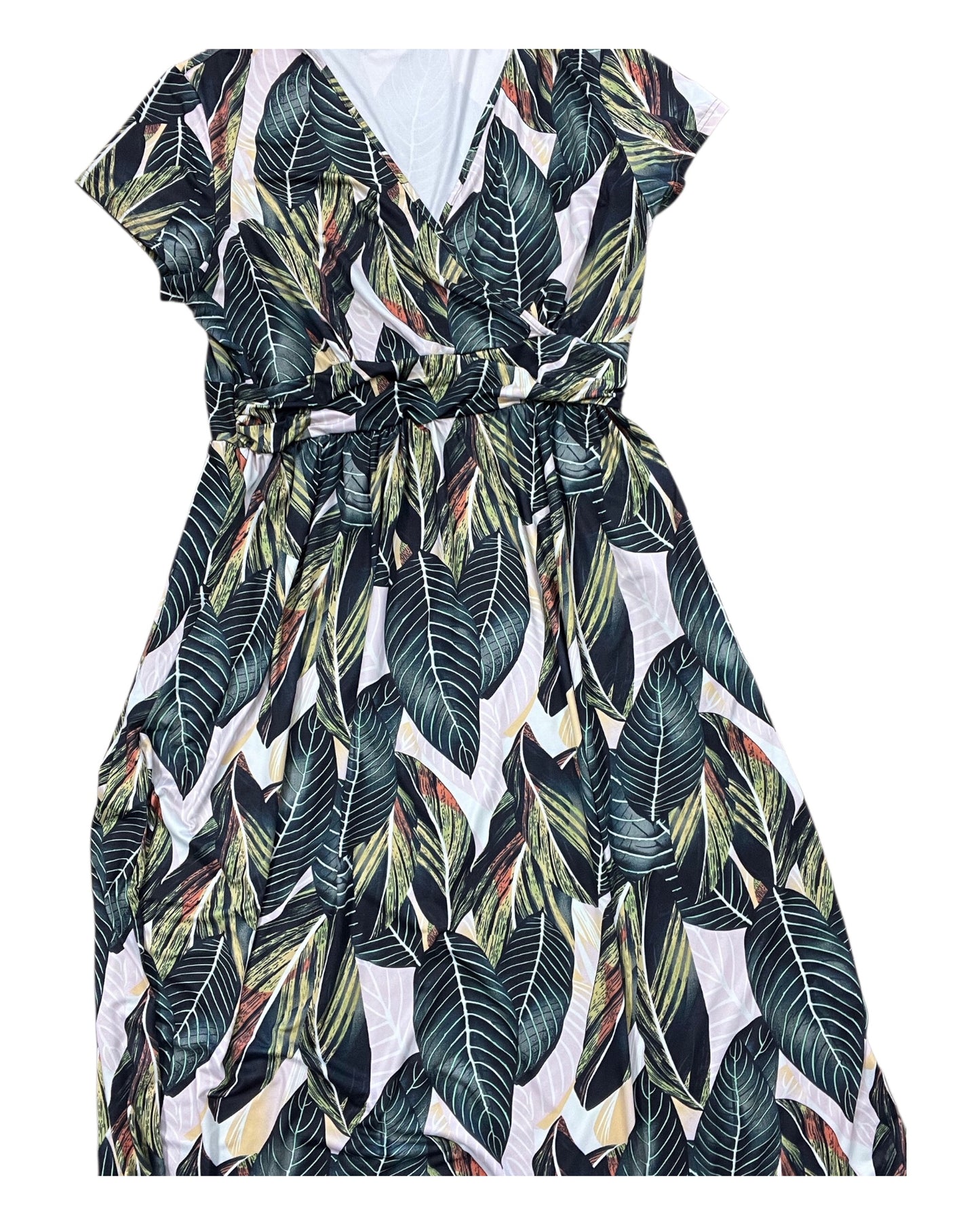 Dress Casual Maxi By Clothes Mentor In Green, Size:Xxl