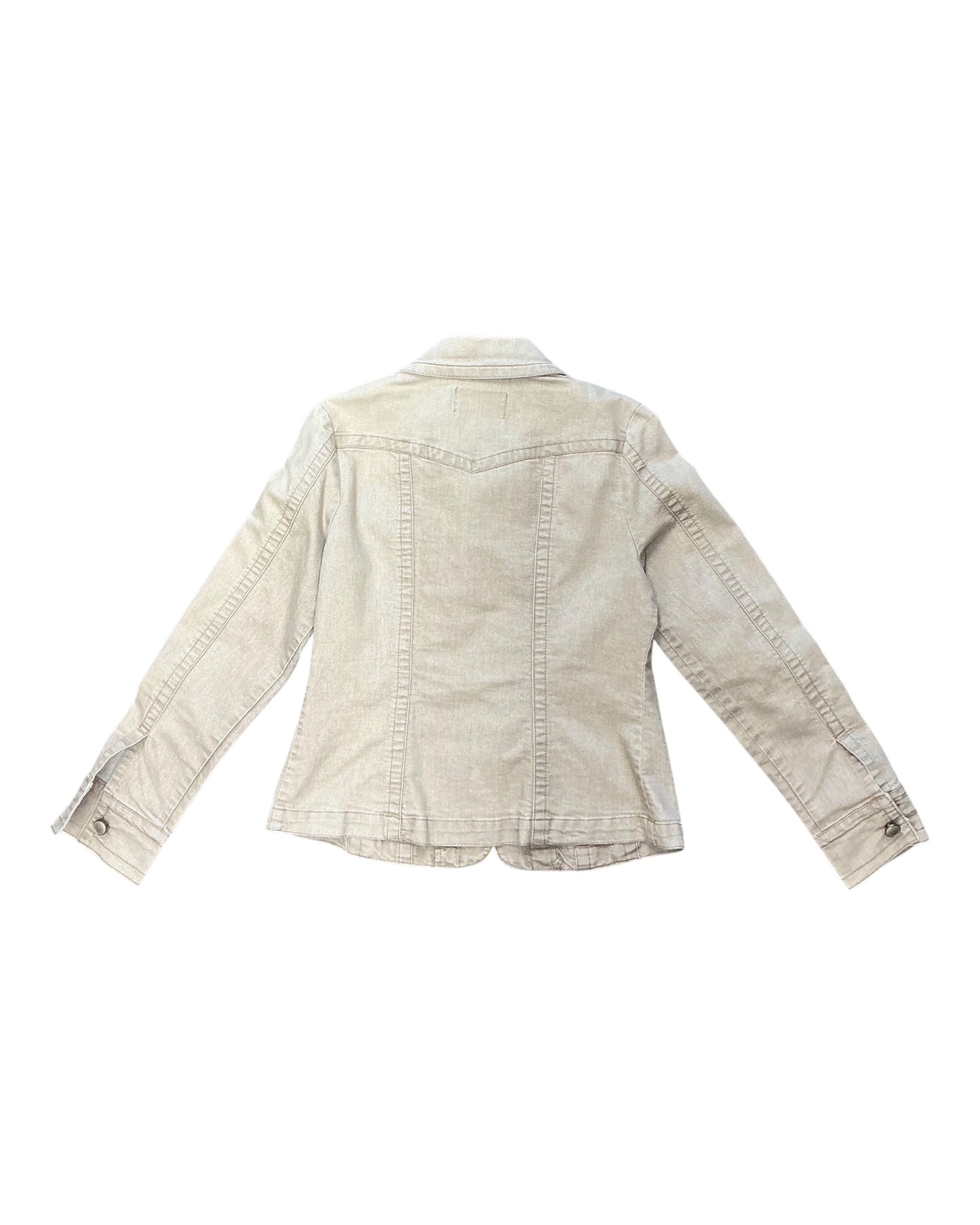 Jacket Denim By Ami In Tan, Size:S