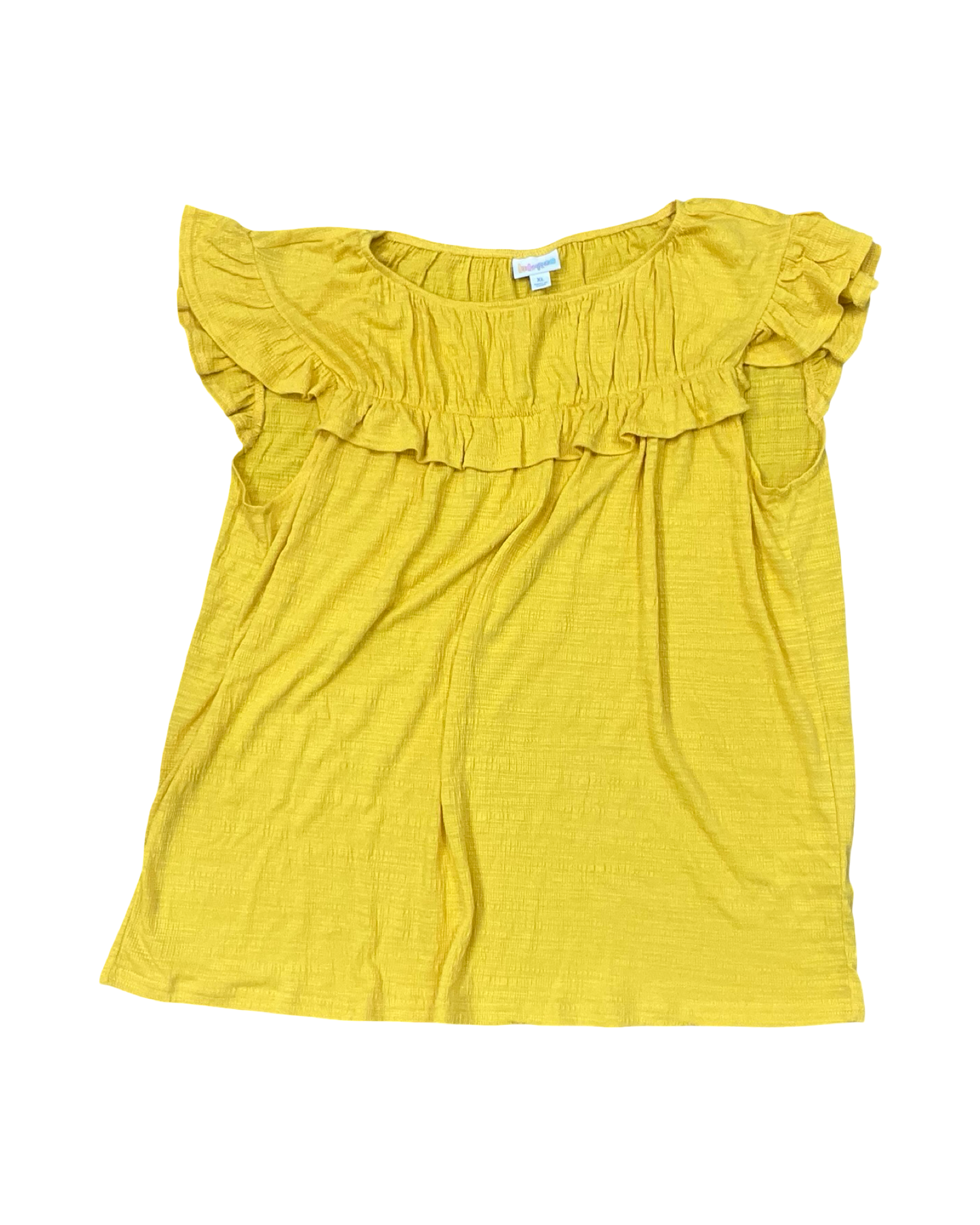 Top Ss By Lularoe In Yellow, Size:Xl