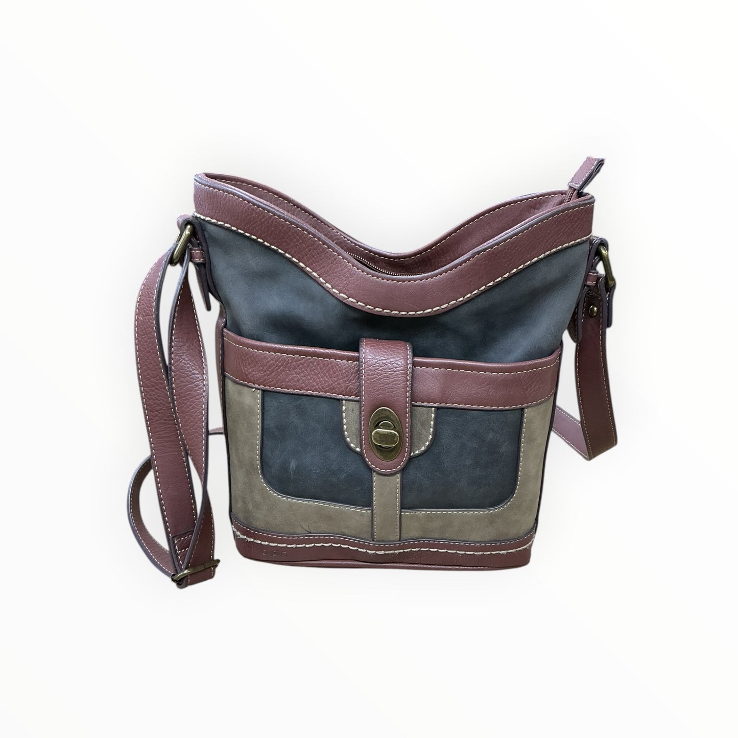 Crossbody By Boc In Brown & Grey, Size:Medium