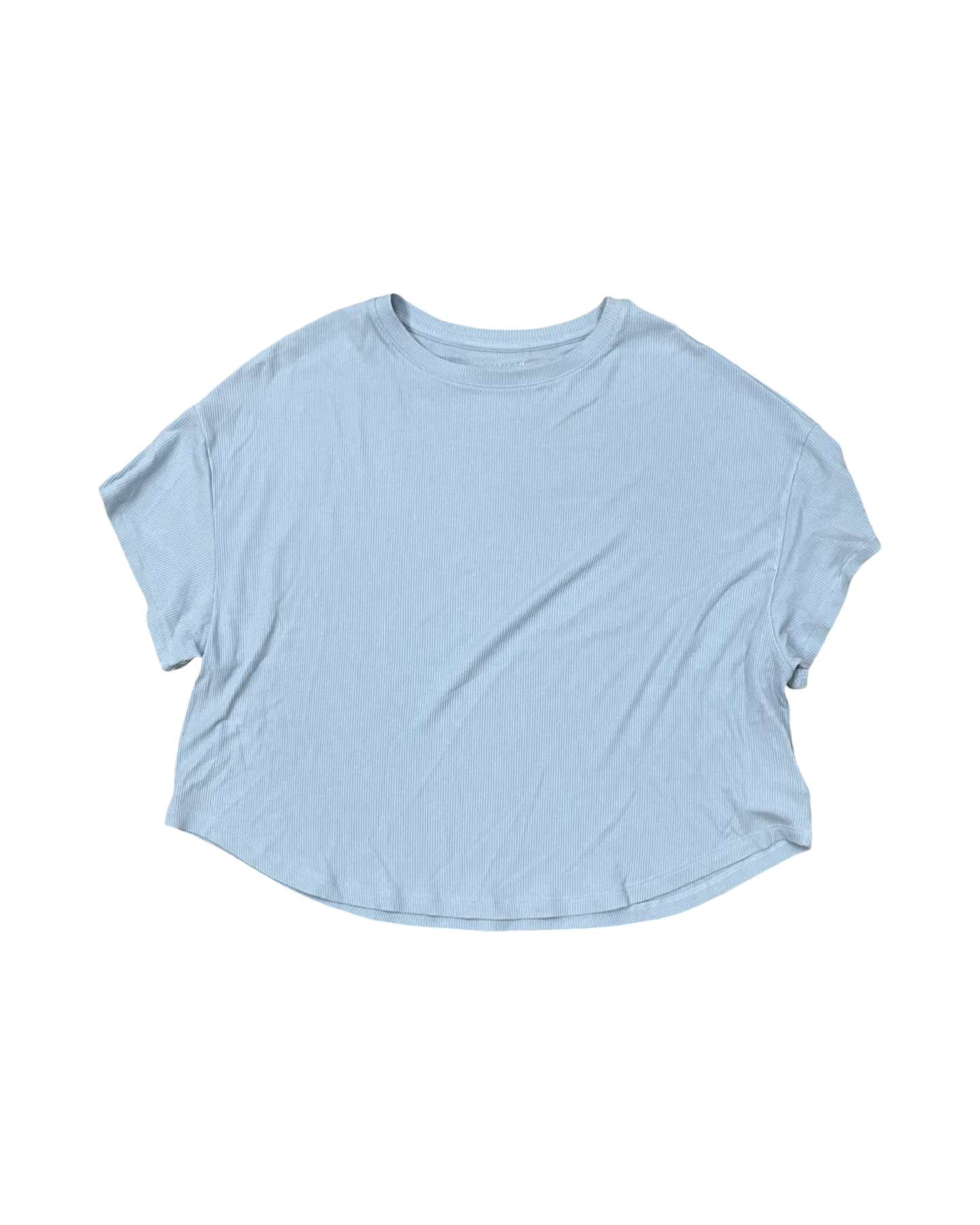 Top Ss Basic By American Eagle In Blue, Size:S