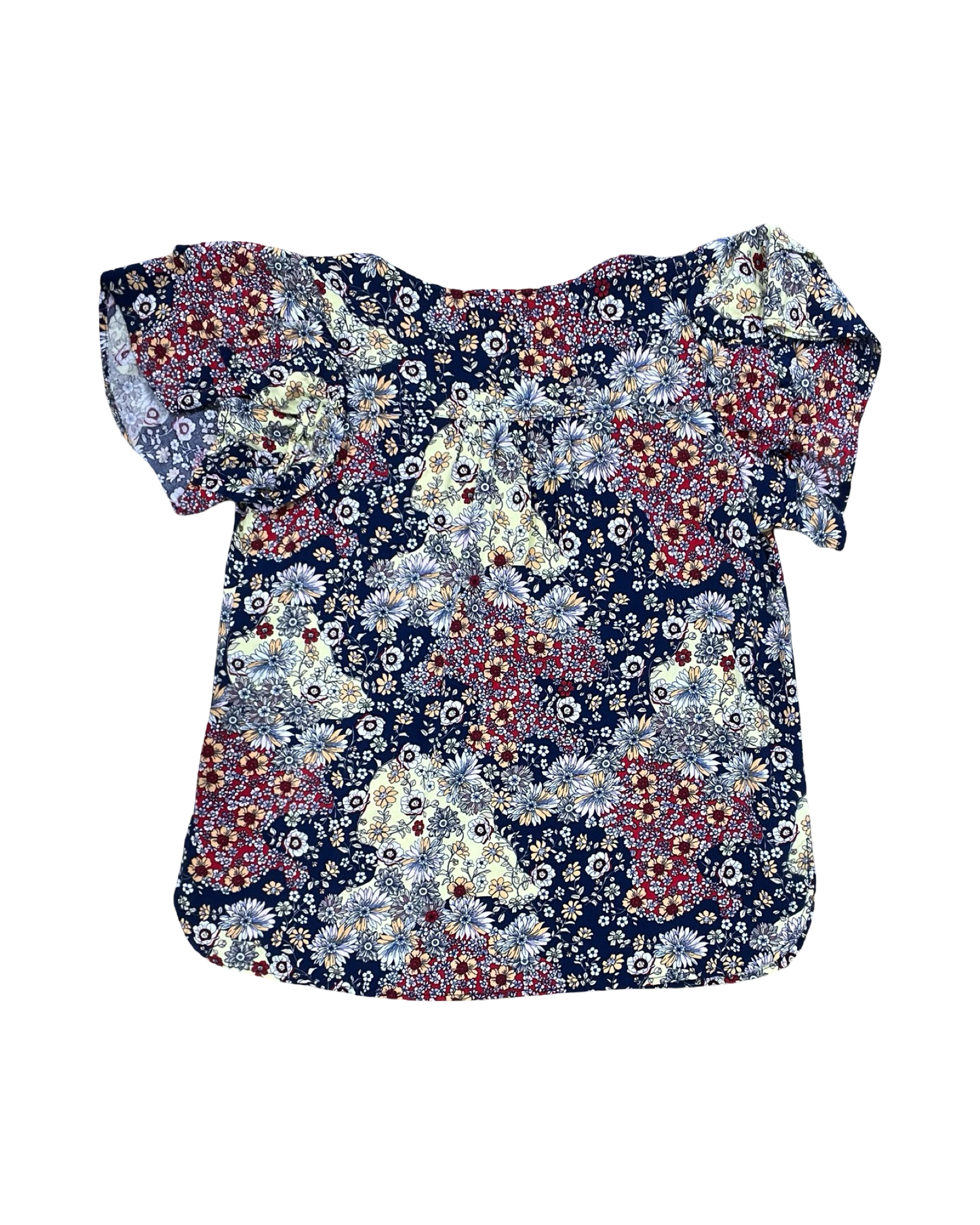 Top Ss By 89Th And Madison In Floral Print, Size:M