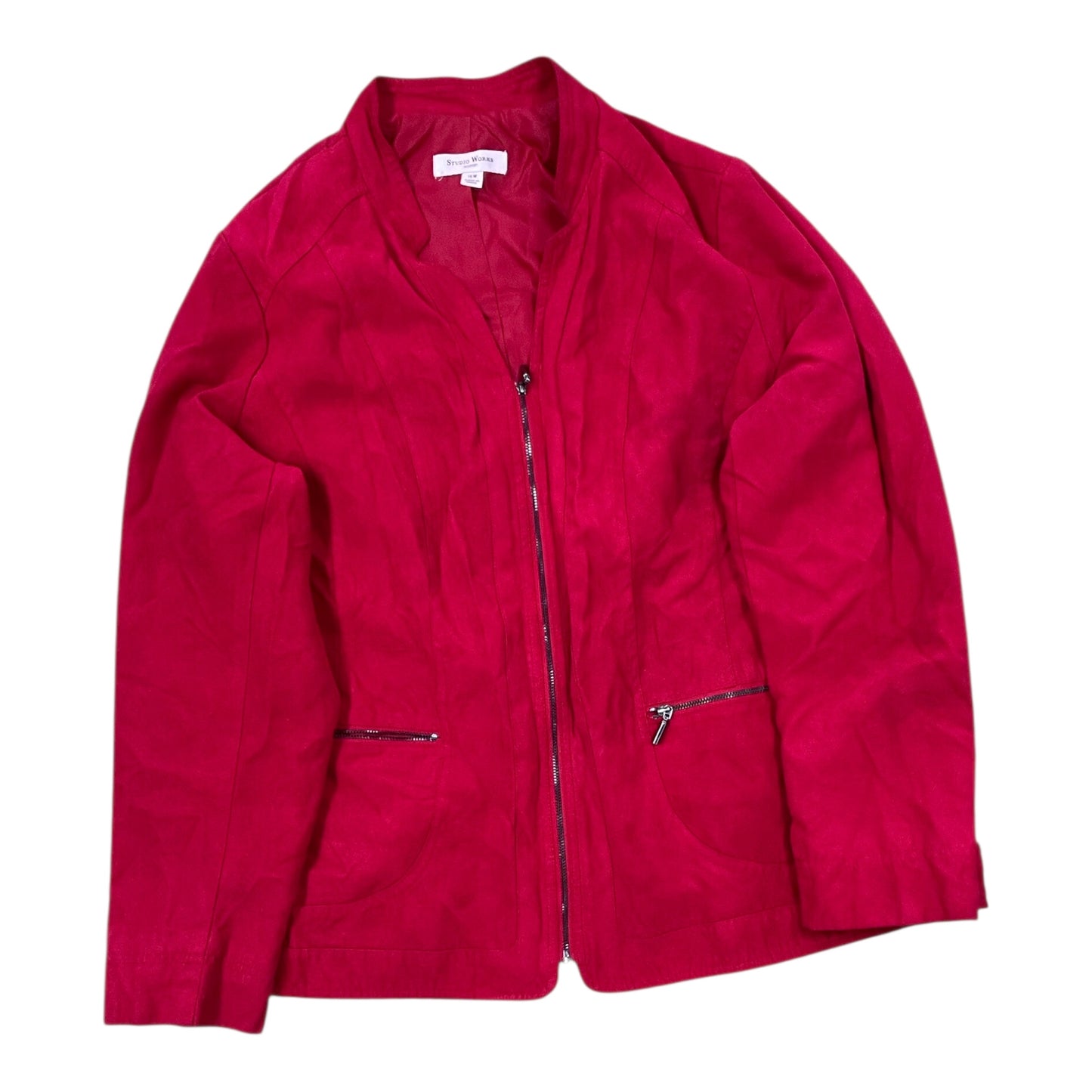 Jacket Other By Studio Works In Red, Size:16