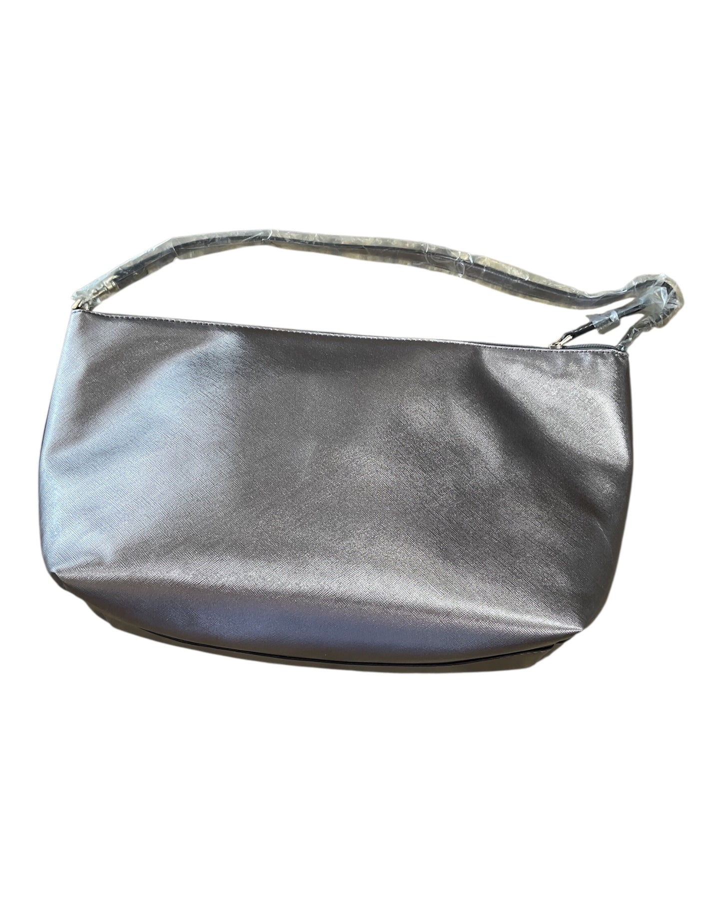 Handbag By Guess In Silver, Size:Medium