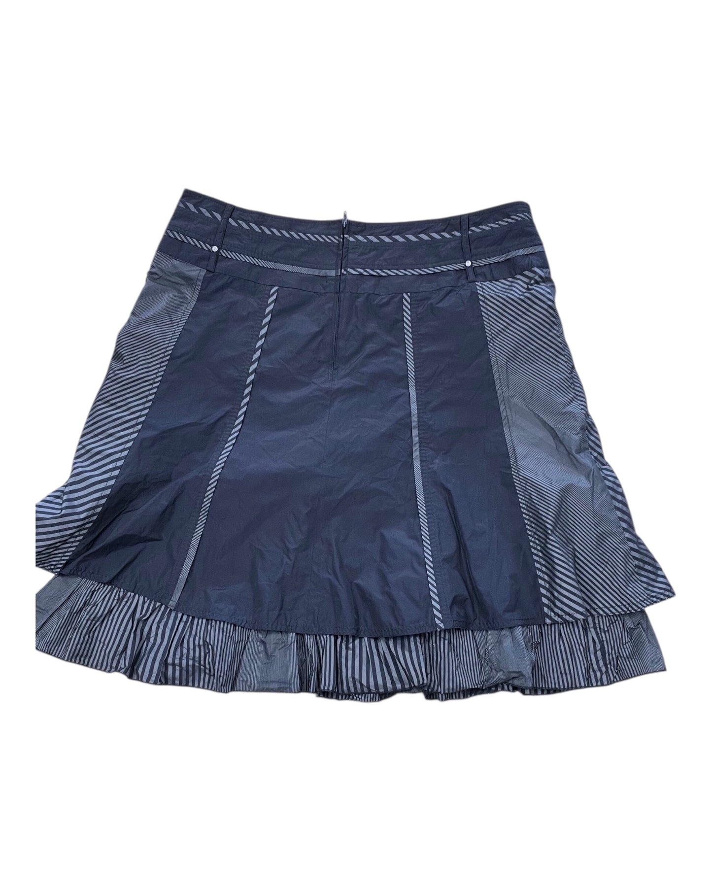 Skirt Midi By Clothes Mentor In Grey, Size:16