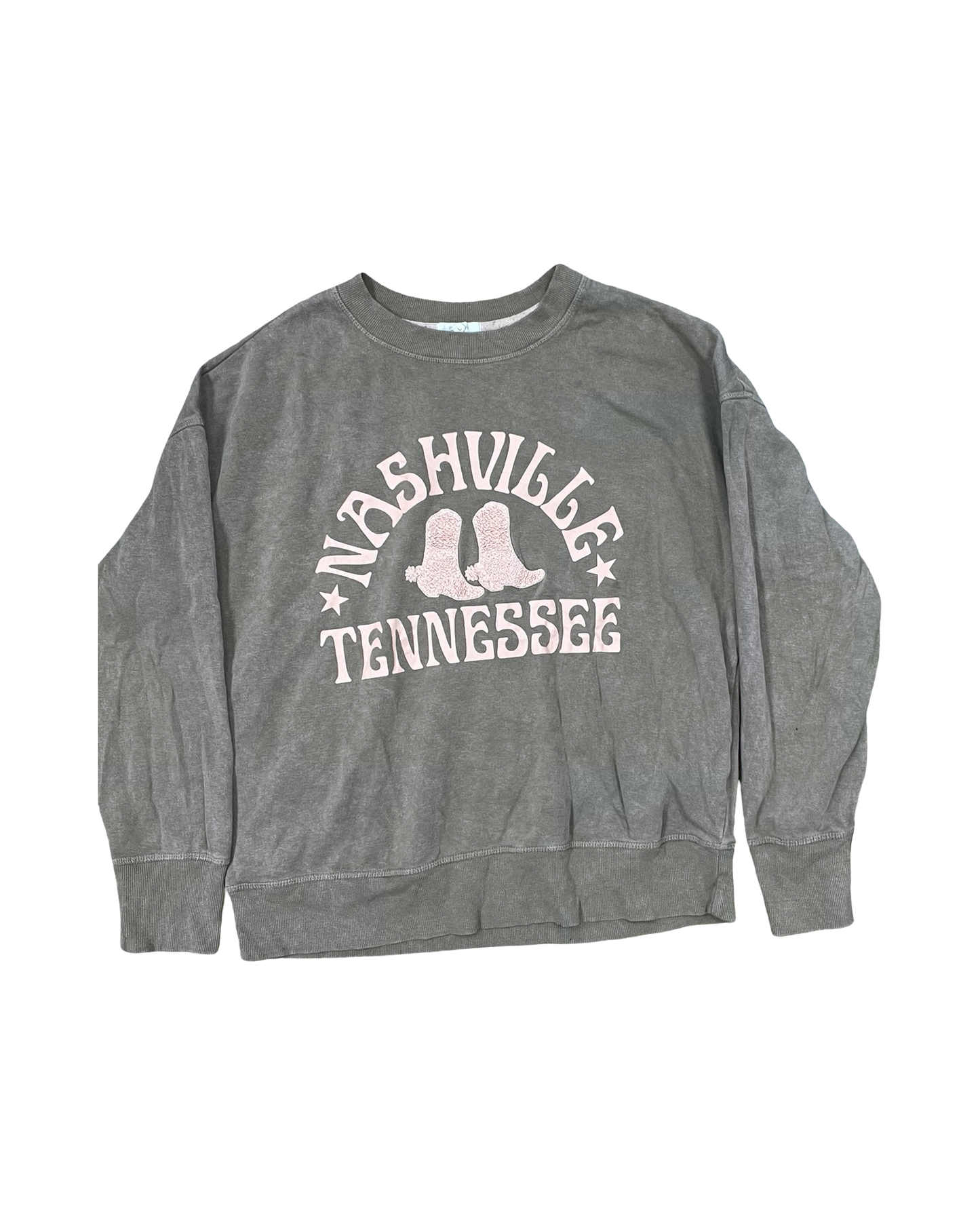 Sweatshirt Crewneck By Maurices In Brown, Size:L