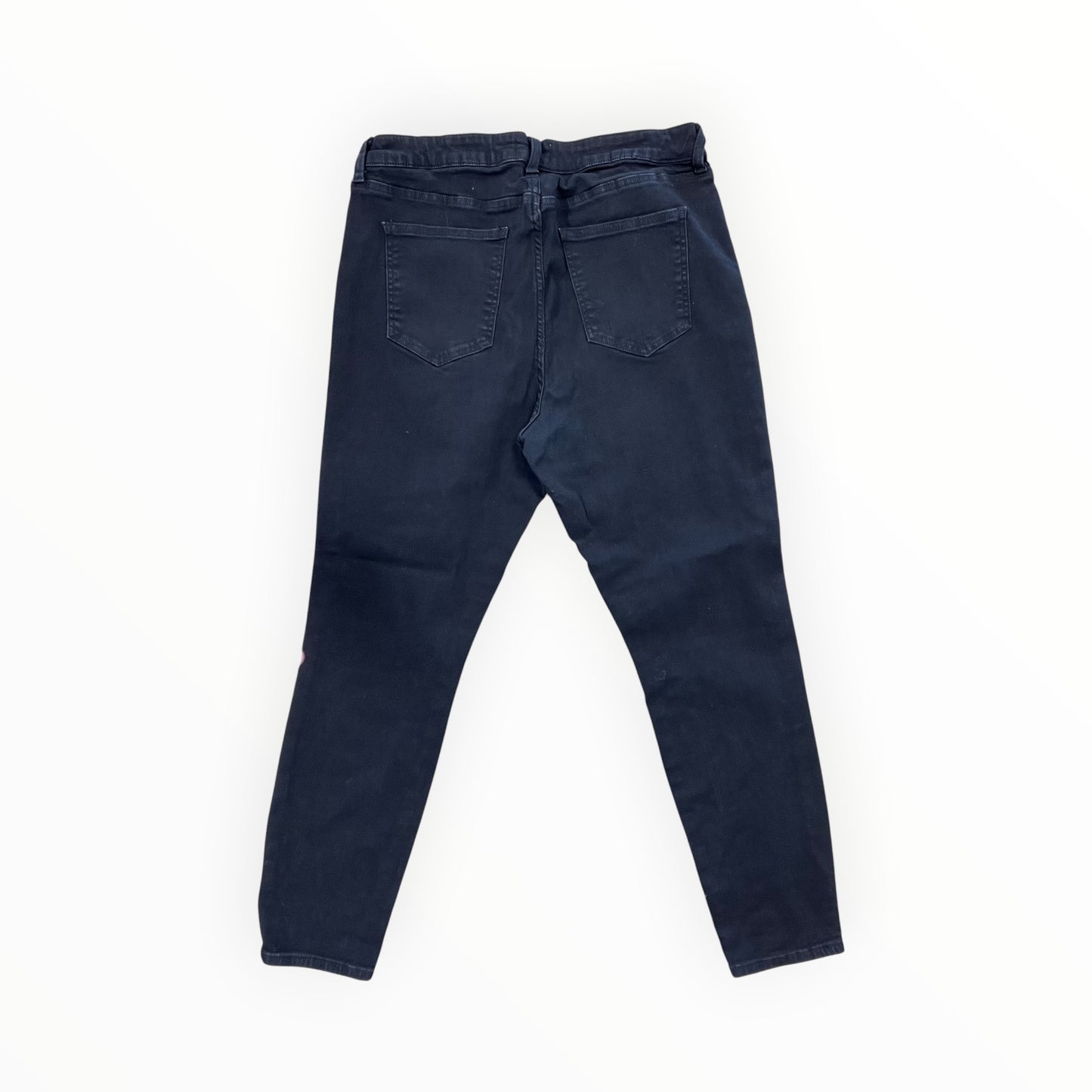 Jeans Skinny By Pistola In Black Denim, Size:16