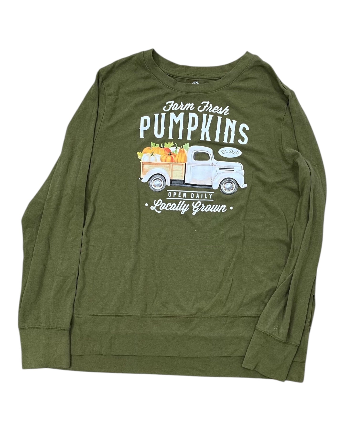 Top Ls By Clothes Mentor In Green, Size:L