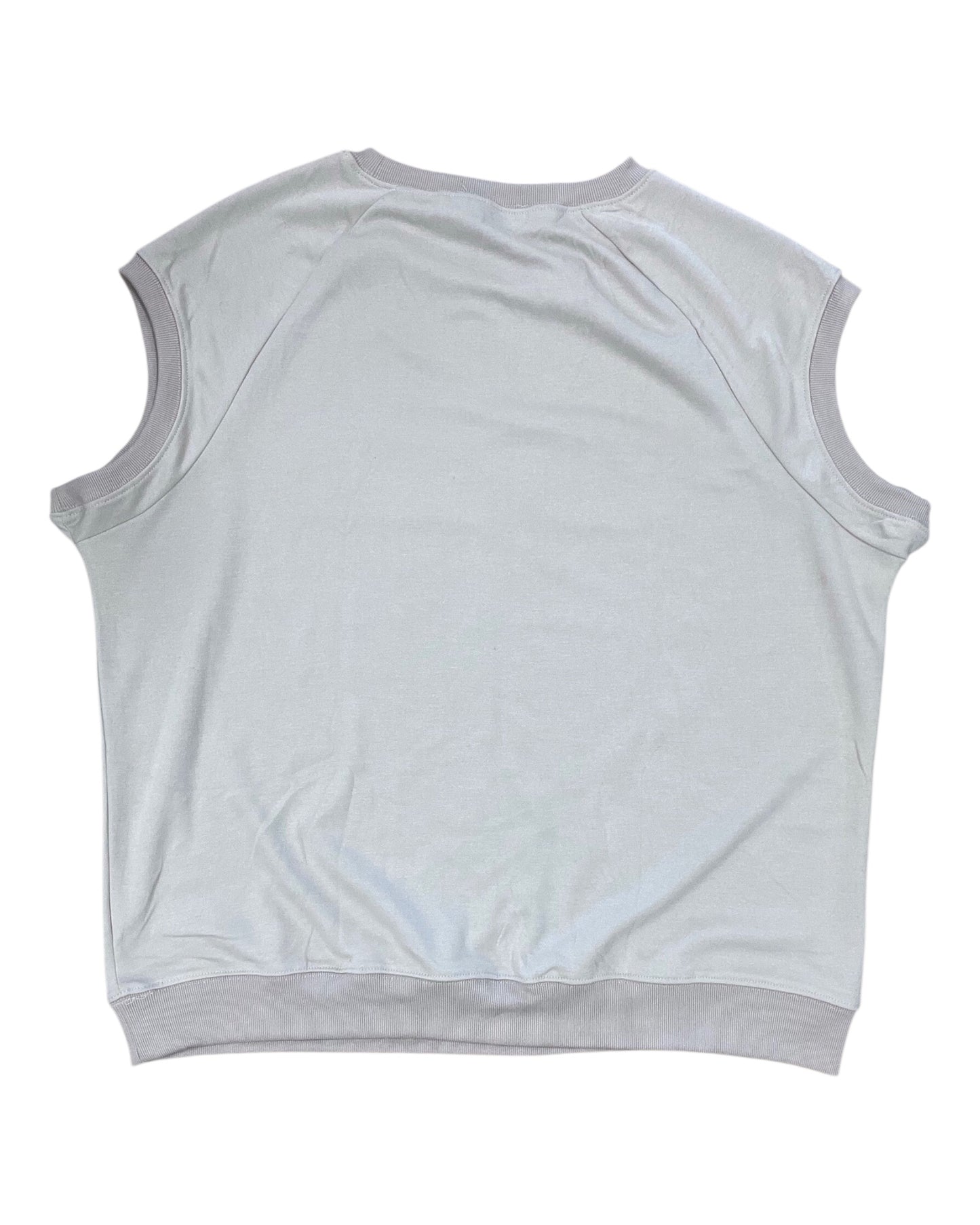 Top Sleeveless By Clothes Mentor In Tan, Size:Xl