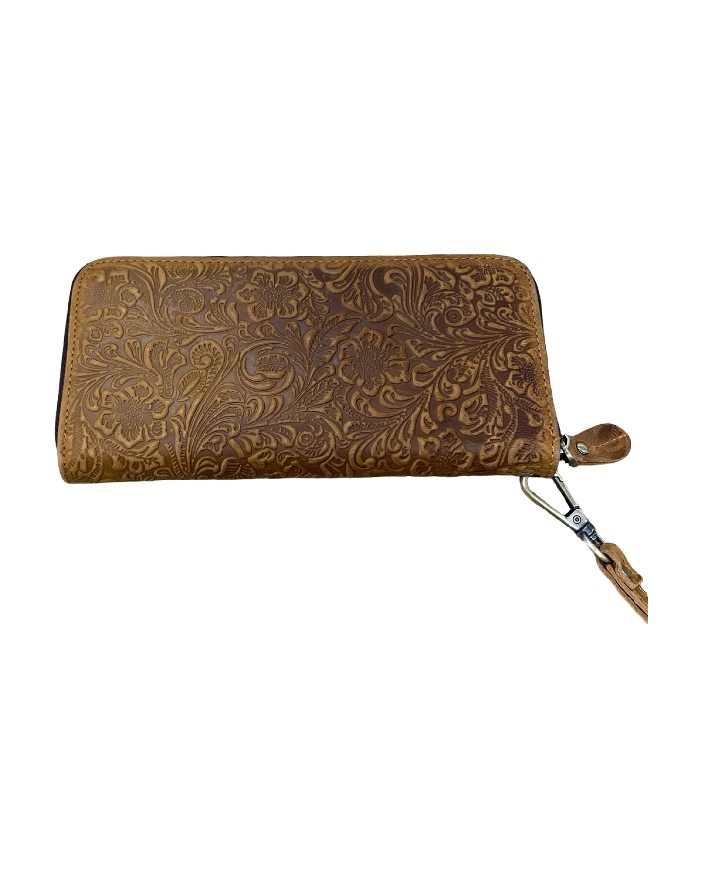 Wristlet By Clothes Mentor In Brown, Size:Medium