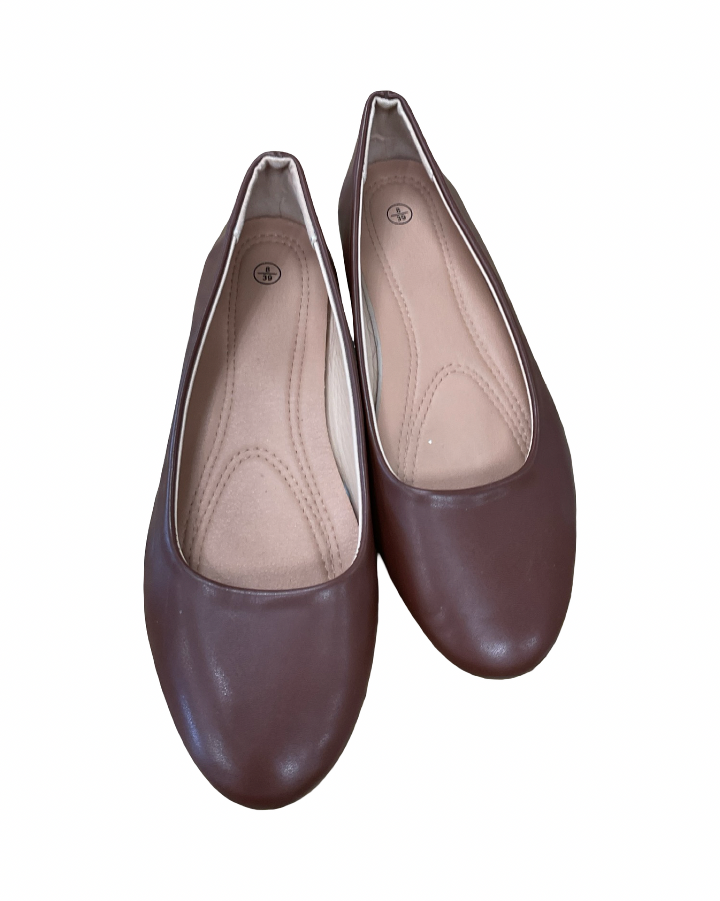 Shoes Flats By Clothes Mentor In Brown, Size:8