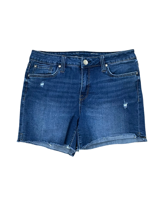 Shorts By Seven 7 In Blue Denim, Size:6