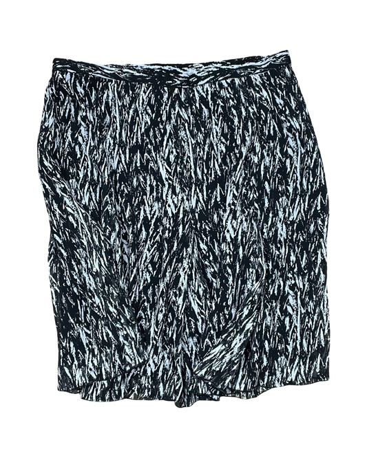 Skirt Midi By Coldwater Creek In Black, Size:Xlp
