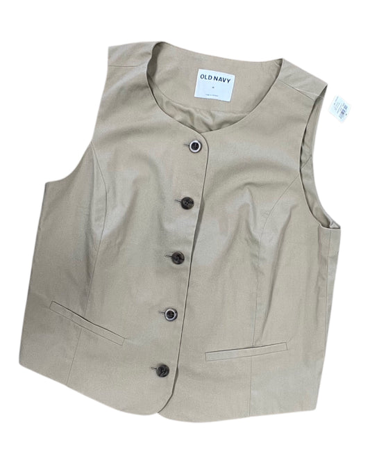 Vest Other By Old Navy In Tan, Size:M
