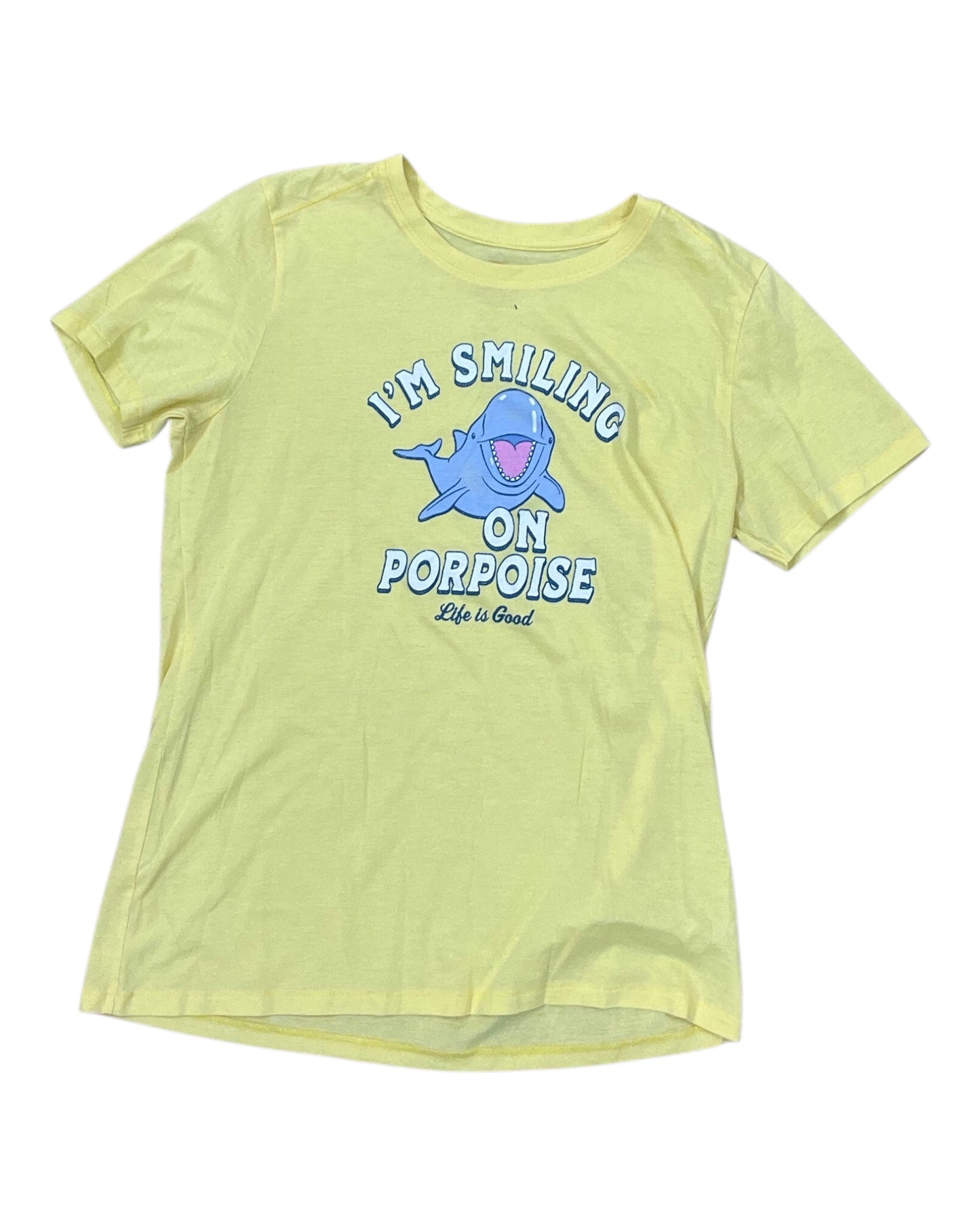 Top Ss By Life Is Good In Yellow, Size:M