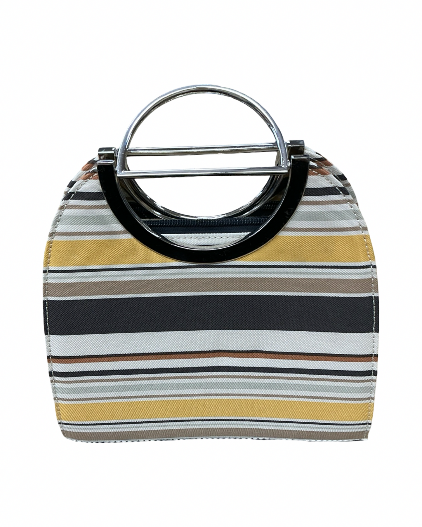 Handbag By Clothes Mentor In Brown & Tan, Size:Small