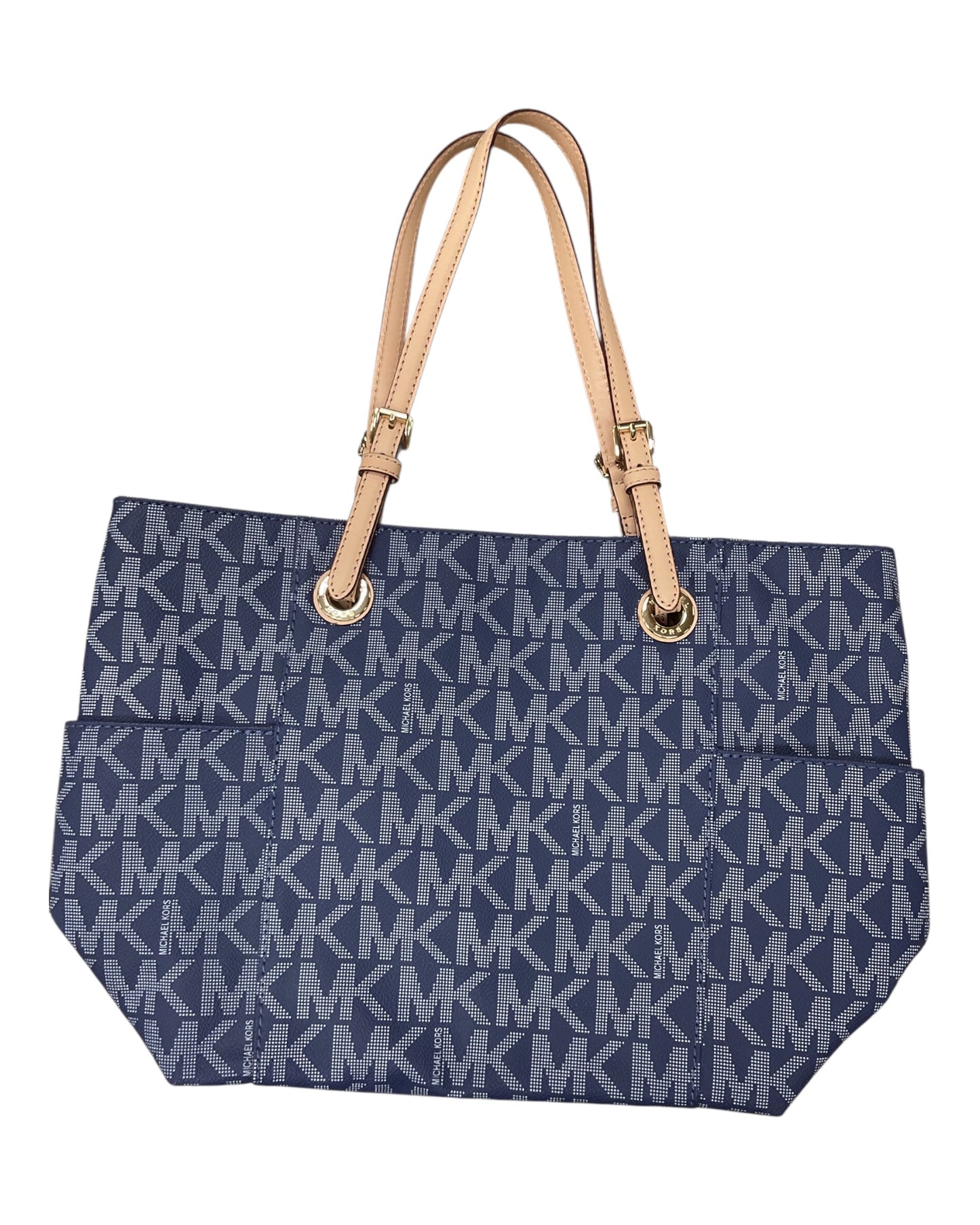 Handbag Designer By Michael Kors Collection In Blue, Size:Large