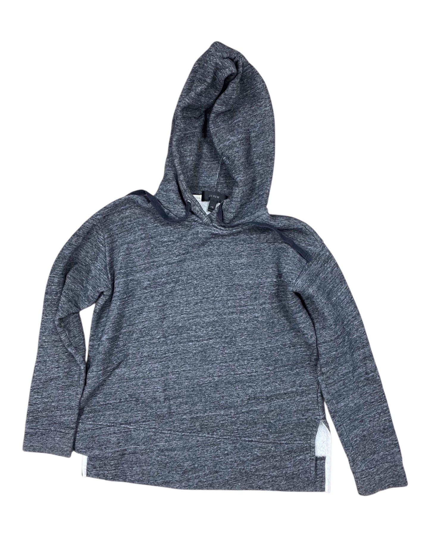 Sweatshirt Hoodie By J. Crew In Grey, Size:Xxs