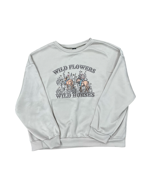 Sweatshirt Collar By Shein In Tan, Size:2X