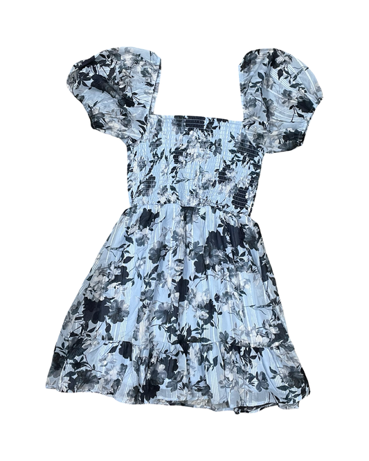 Dress Party Short By Mi Ami In Blue & Silver, Size:Xs