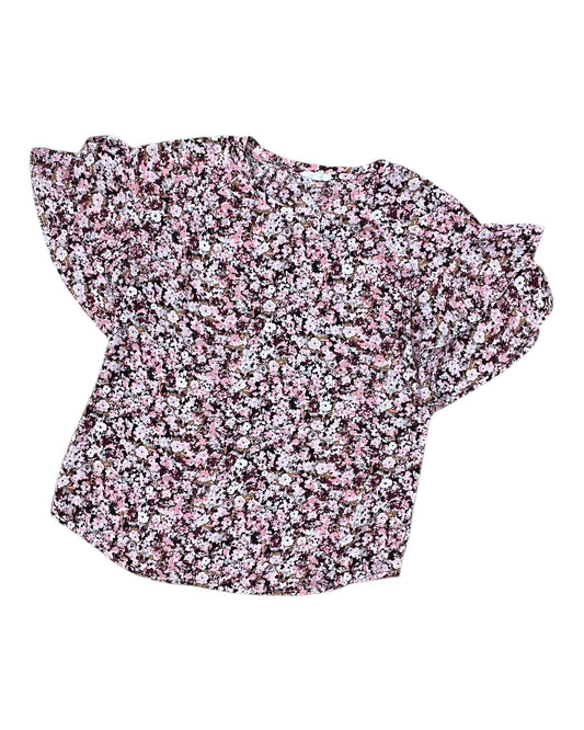 Top Ss By Maurices In Floral Print, Size:S
