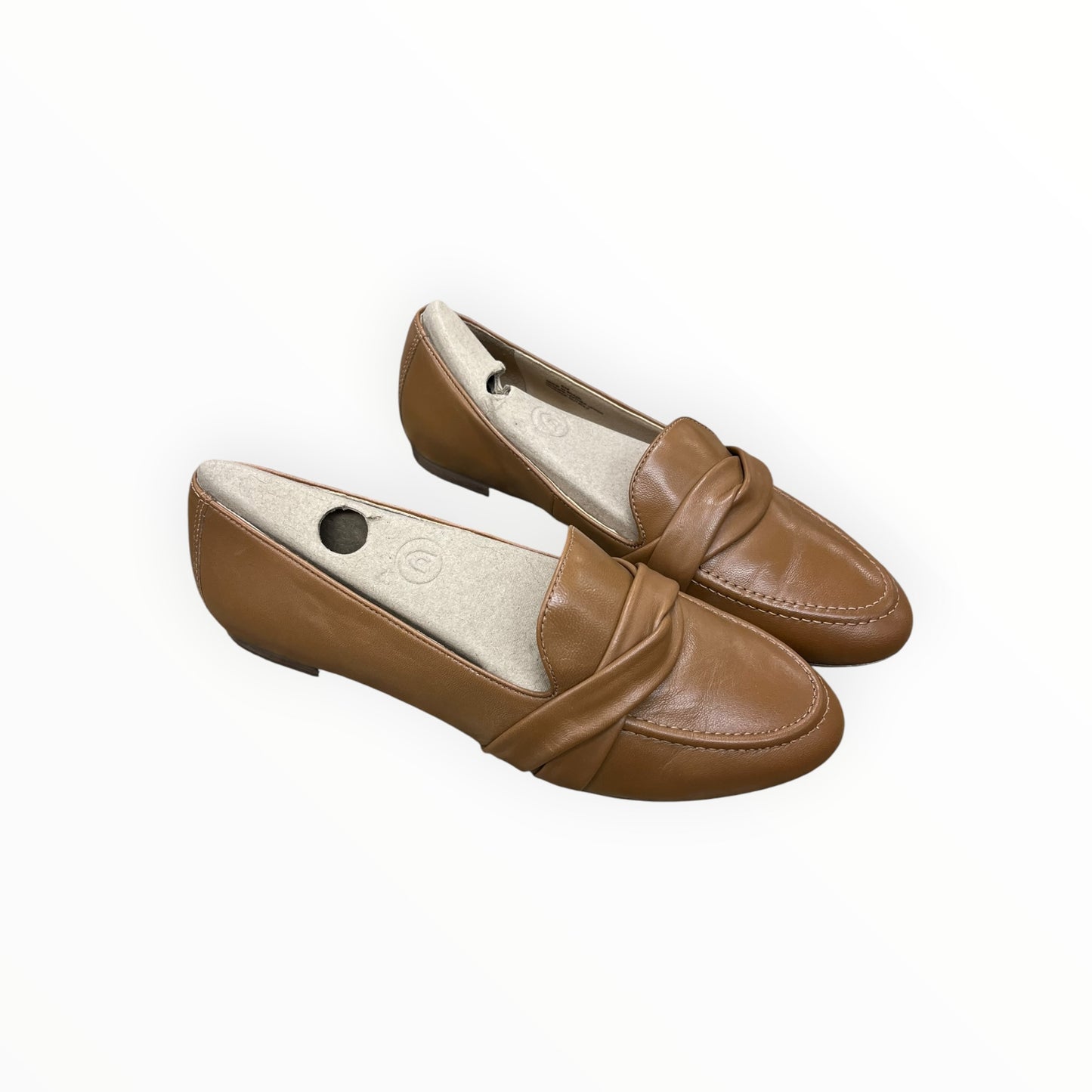 Shoes Flats By Talbots In Tan, Size:8