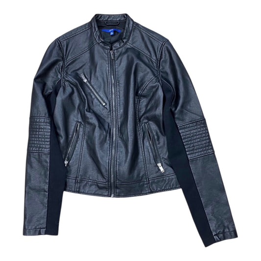Jacket Moto By Apt 9 In Black, Size:M