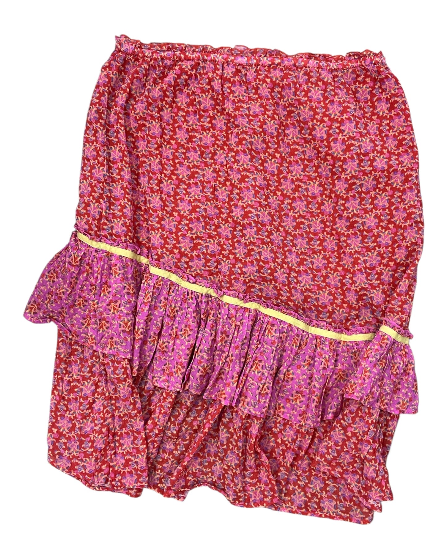 Skirt Maxi By Sundance In Red, Size:Xl