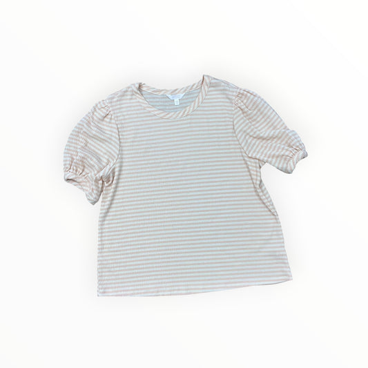 Top Ss By Lc Lauren Conrad In Peach, Size:1X