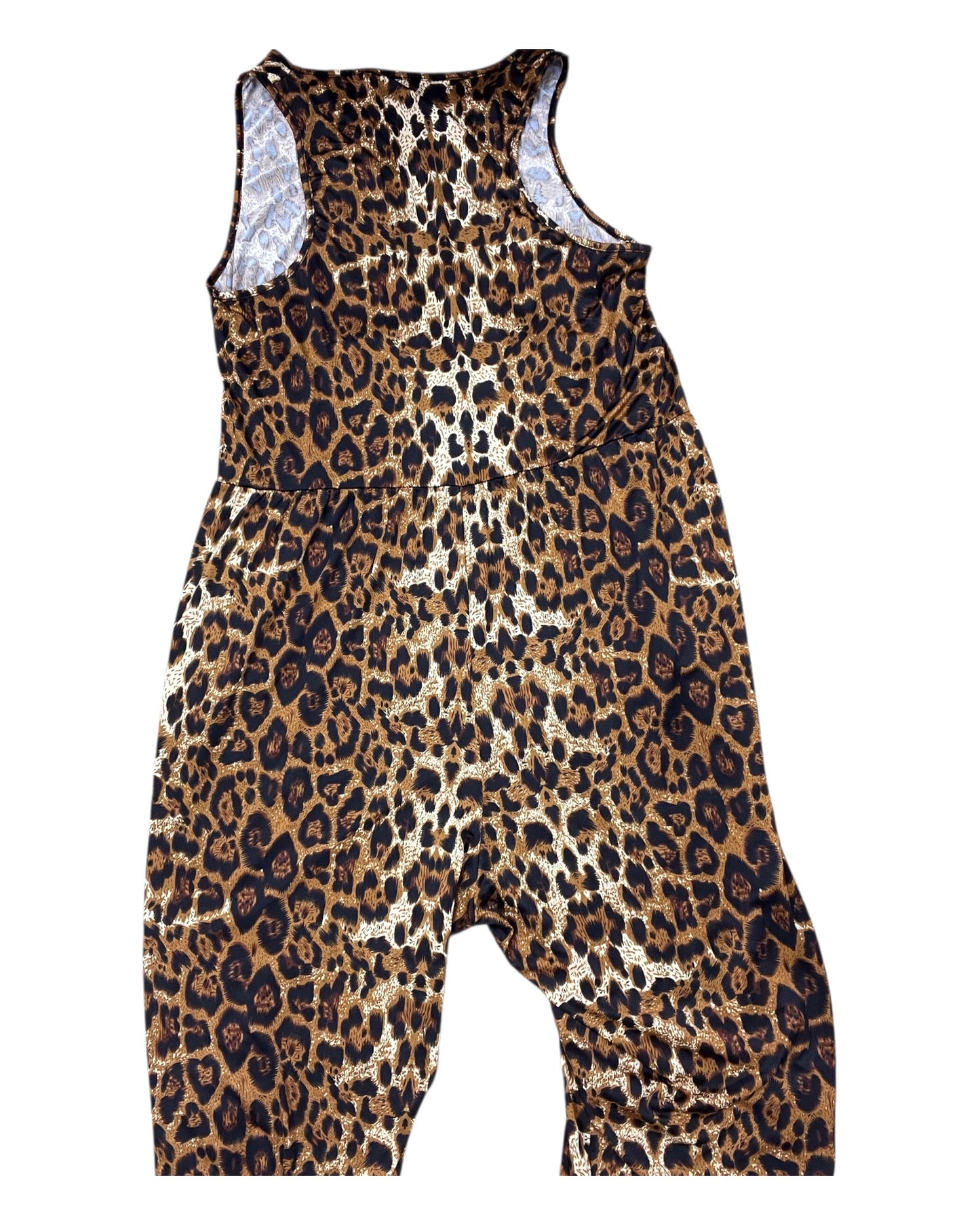 Jumpsuit By Clothes Mentor In Animal Print, Size:Xl