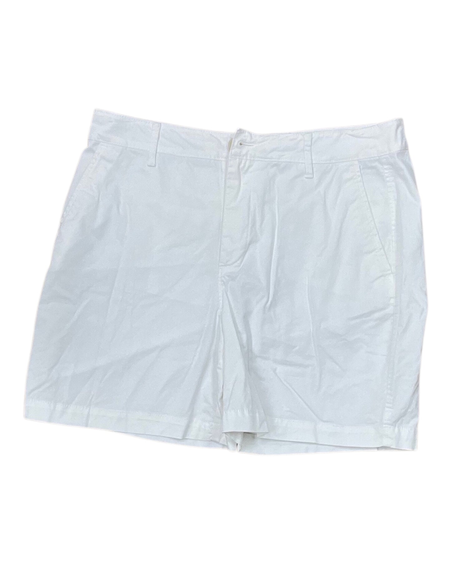 Shorts By Croft And Barrow In White, Size:10