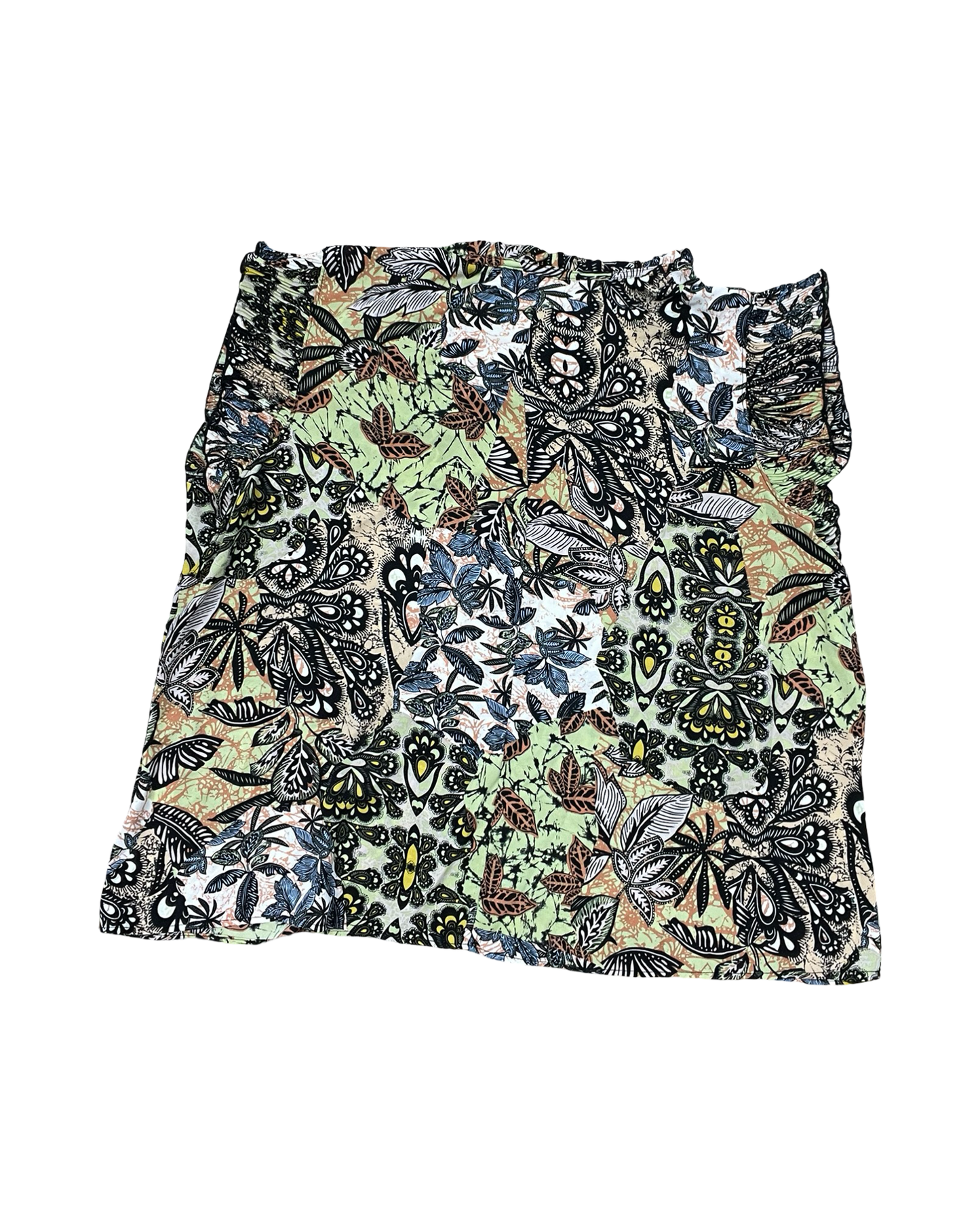 Top Sleeveless By Chenault In Multi, Size:2X