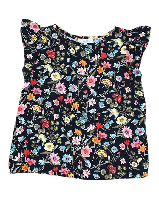 Top Ss By Loft In Black, Size:L