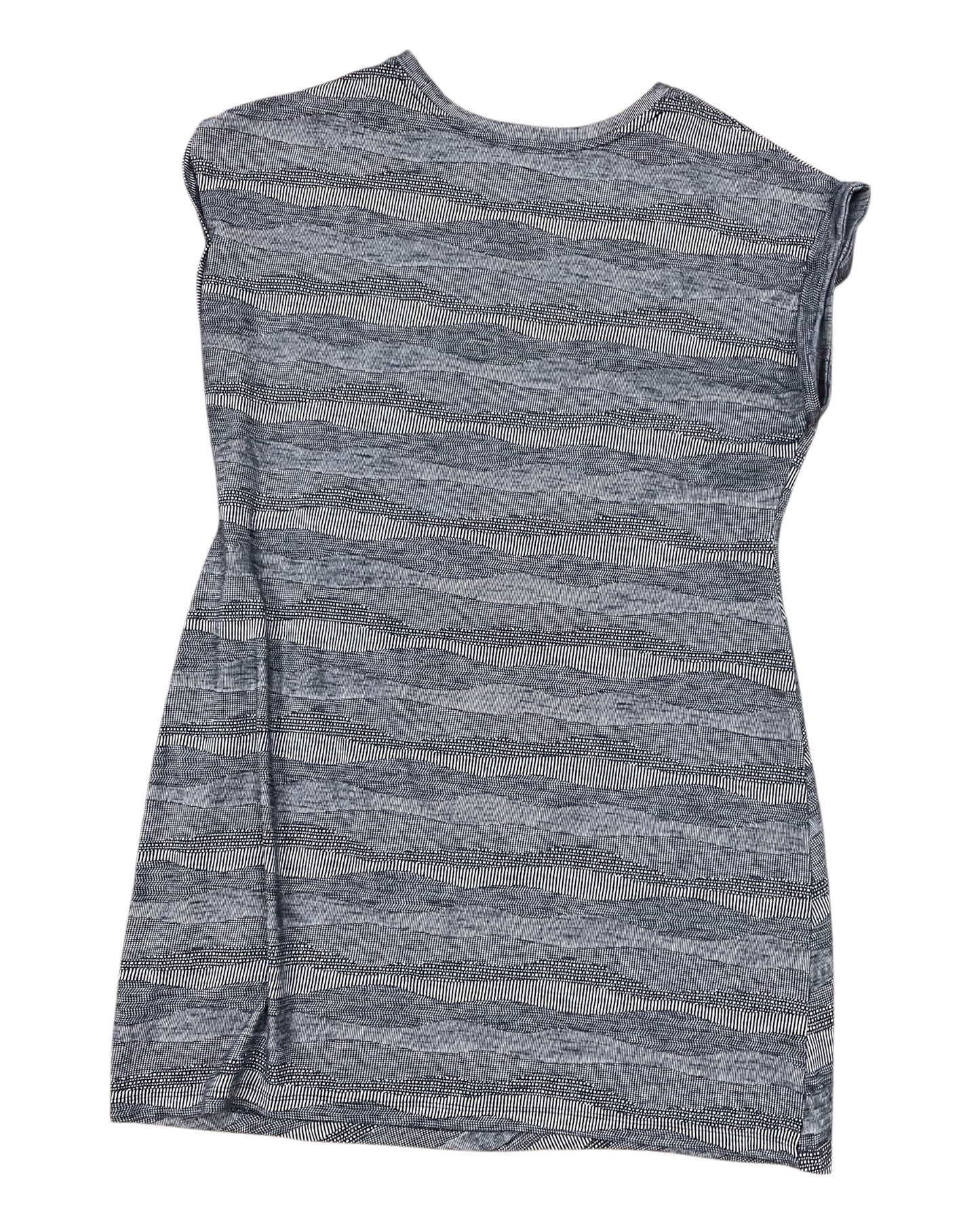 Dress Casual Midi By Time And Tru In Blue, Size:20