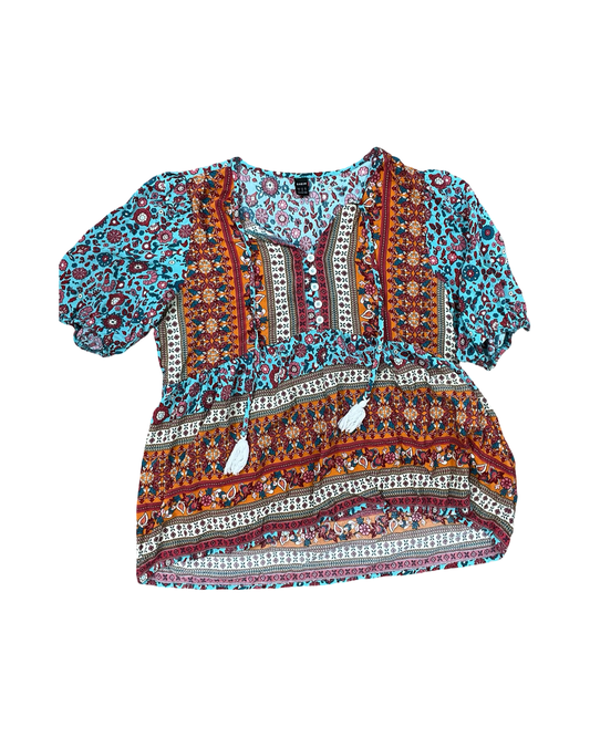 Top Ss By Shein In Multi, Size:Xl