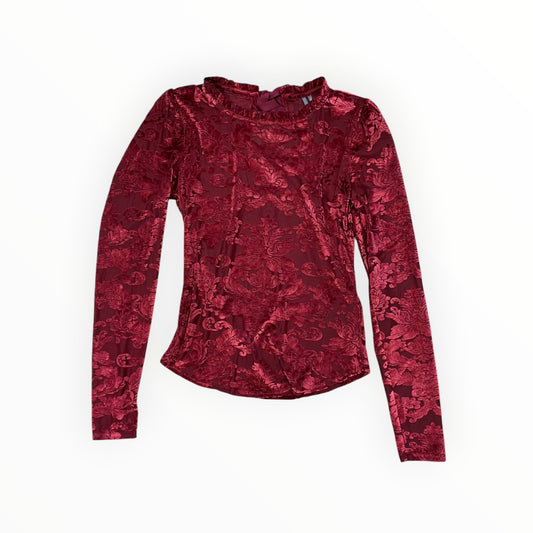 Top Ls By Anthropologie In Red, Size:Xs