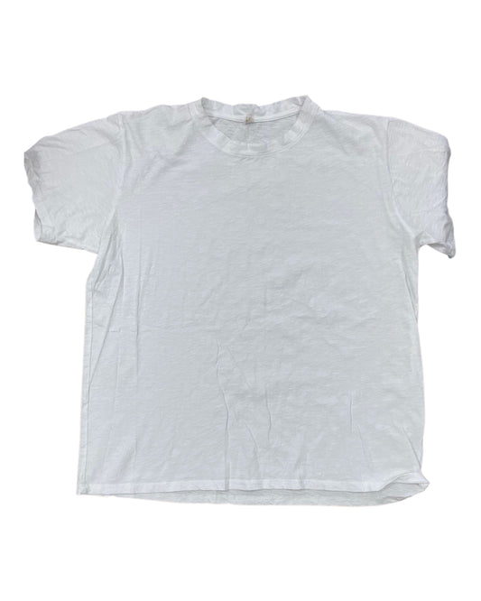 Top Ss Basic By Clothes Mentor In White, Size:Xl
