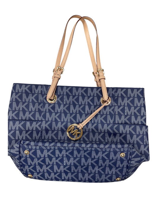 Handbag Designer By Michael Kors Collection In Blue, Size:Large