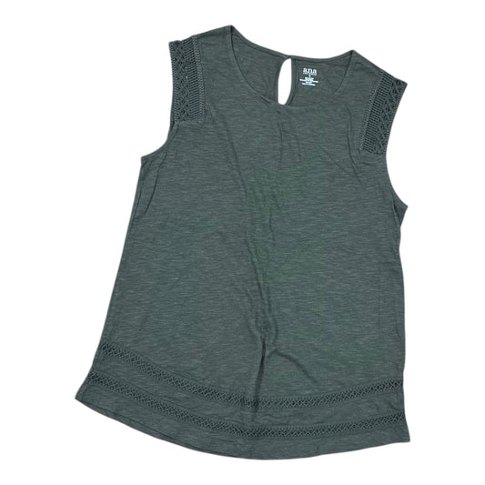 Top Sleeveless By Ana In Green, Size:M
