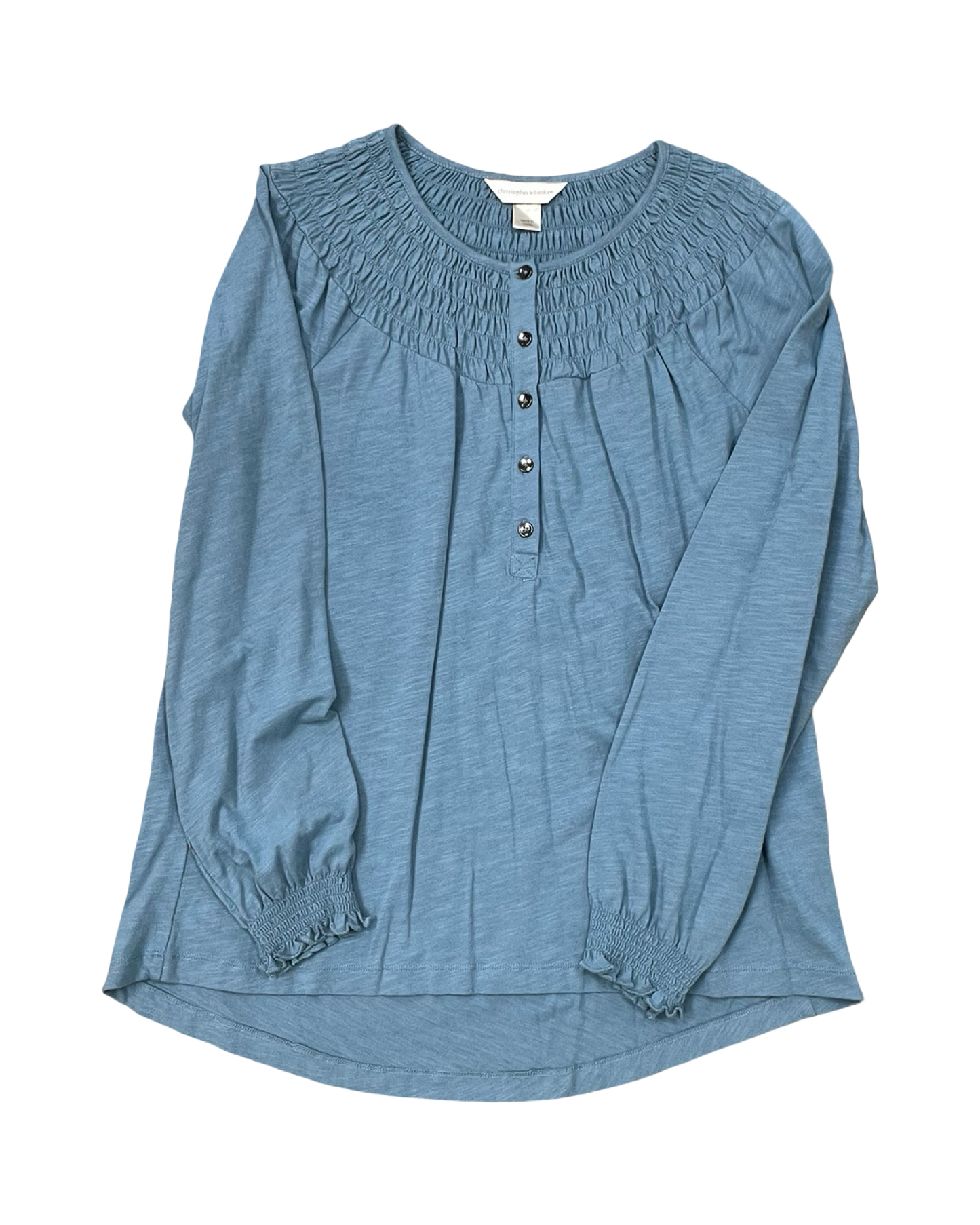 Top Ls By Christopher And Banks In Blue, Size:M