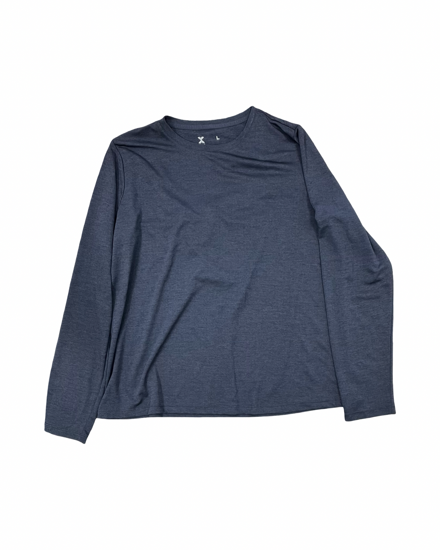 Athletic Top Ls Crewneck By Xersion In Grey, Size:L