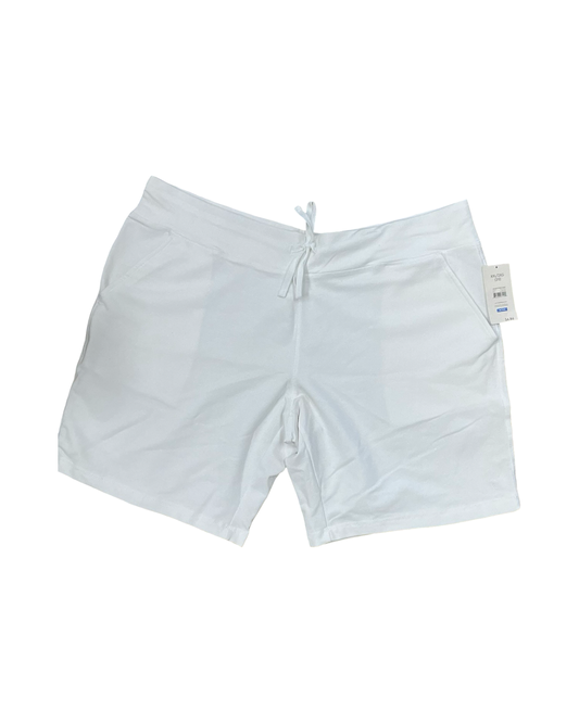 Shorts By Danskin In White, Size:2X