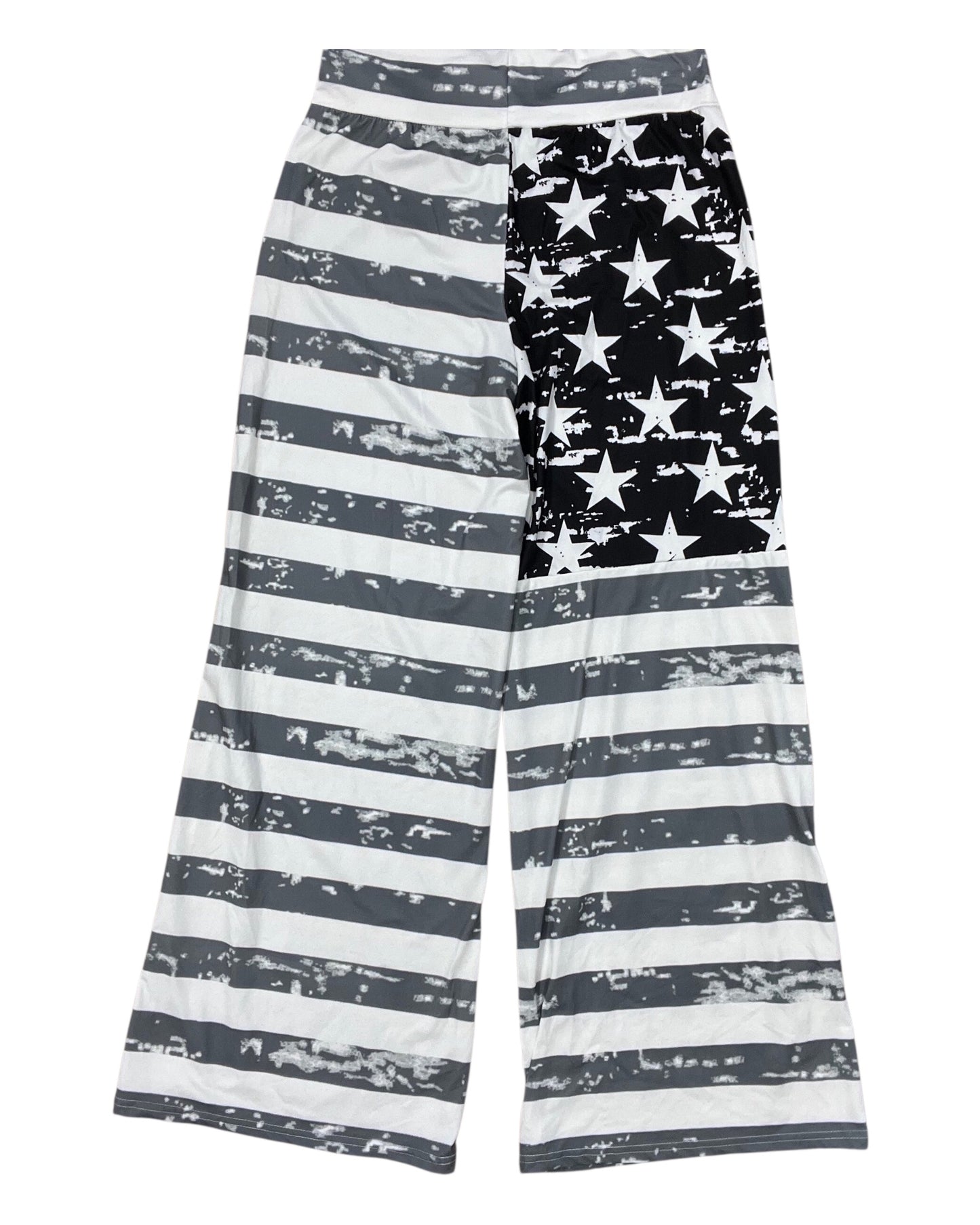 Pants Lounge By Clothes Mentor In Grey & White, Size:Xl