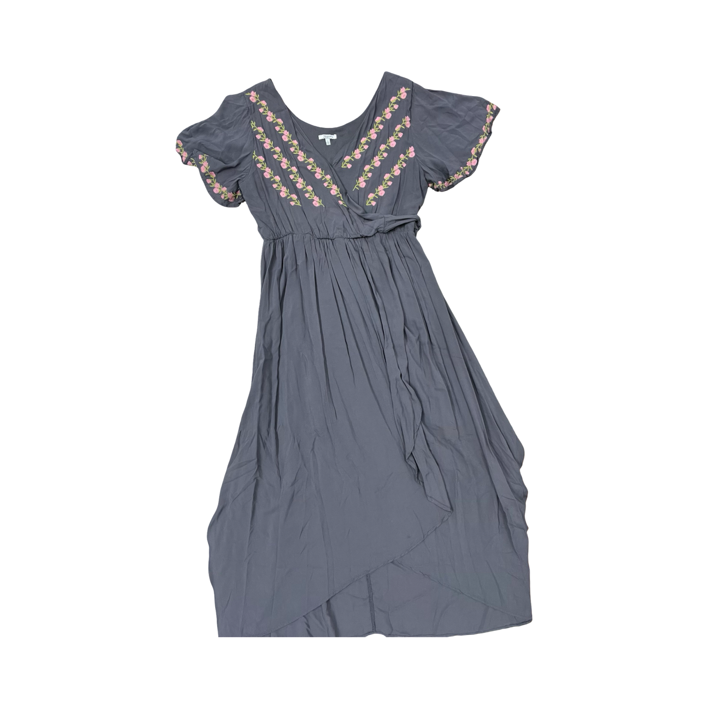 Dress Casual Maxi By Jodifl In Grey, Size:L