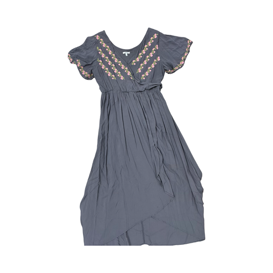 Dress Casual Maxi By Jodifl In Grey, Size:L